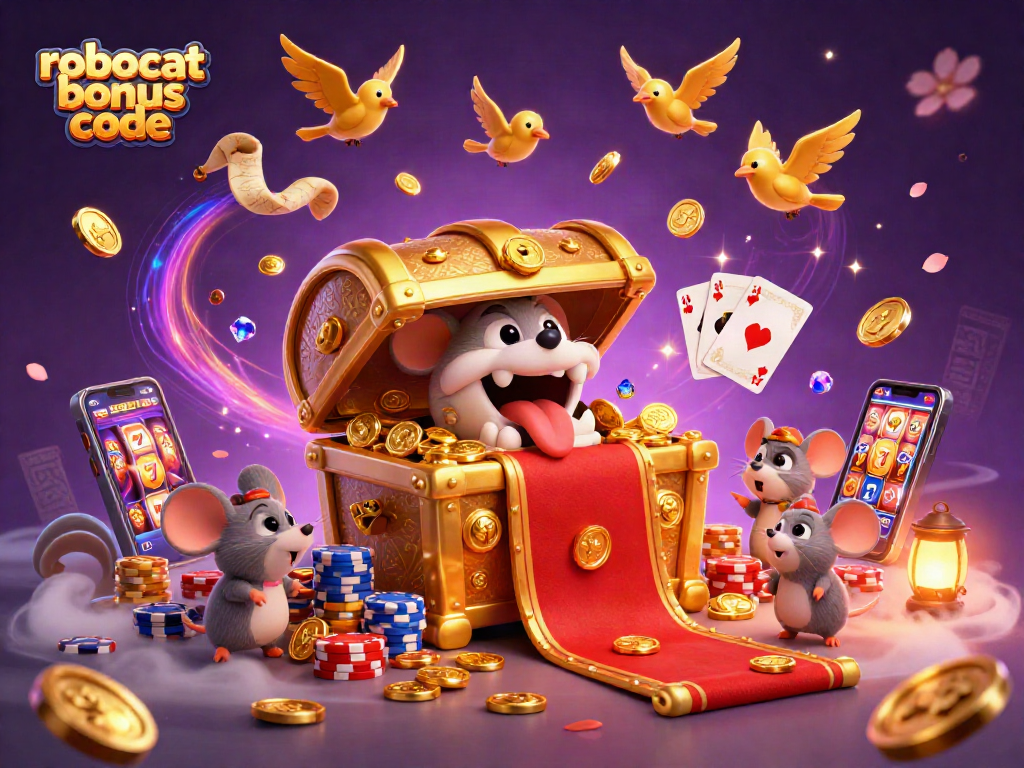 Engage with robocat bonus code to uncover thrilling slot treasures amidst animated riches.